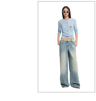 [NAWS] cashmere cardigan top