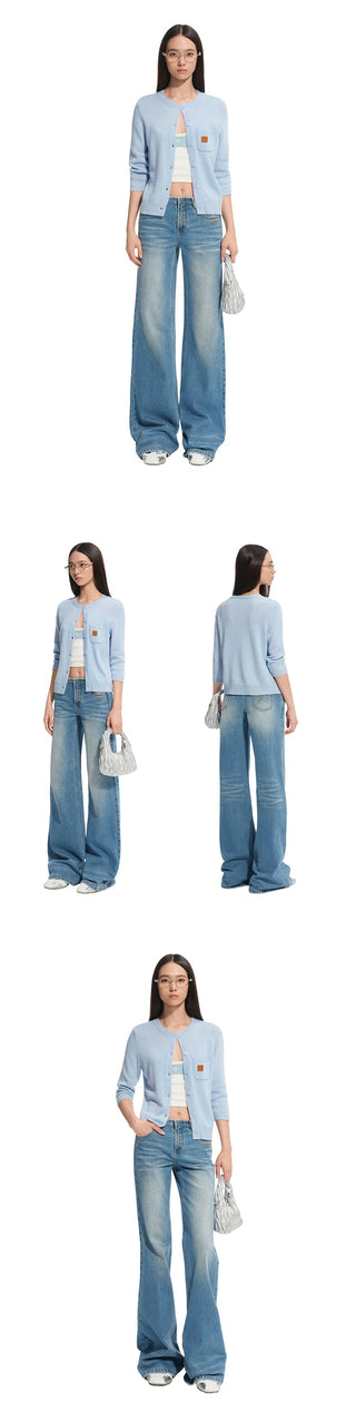 [NAWS] cashmere cardigan top