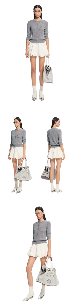 [NAWS] cashmere cardigan top