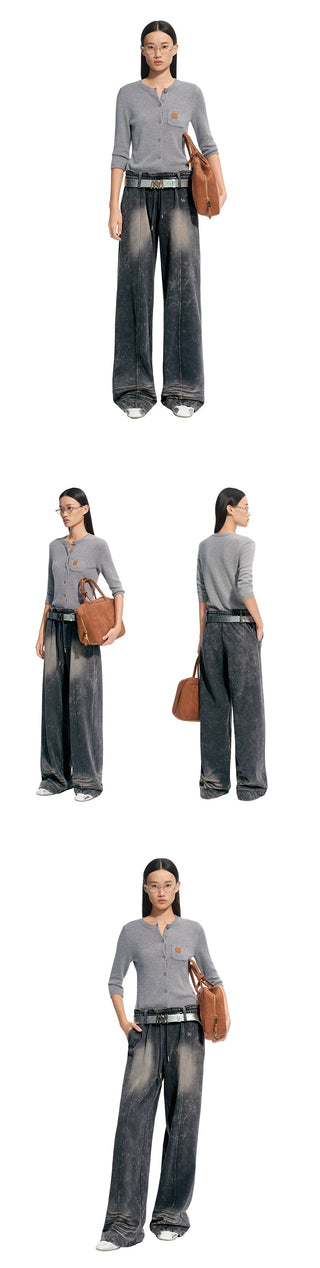 [NAWS] cashmere cardigan top