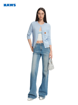 [NAWS] cashmere cardigan top