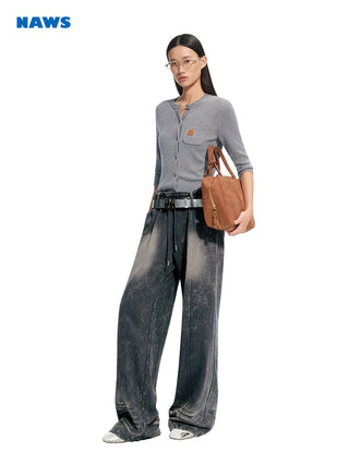 [NAWS] cashmere cardigan top