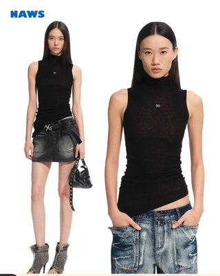 [NAWS] wool sleeveless top