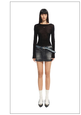 [NAWS] wool turtleneck top