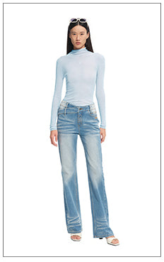 [NAWS] wool turtleneck top