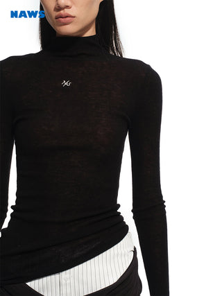 [NAWS] wool turtleneck top