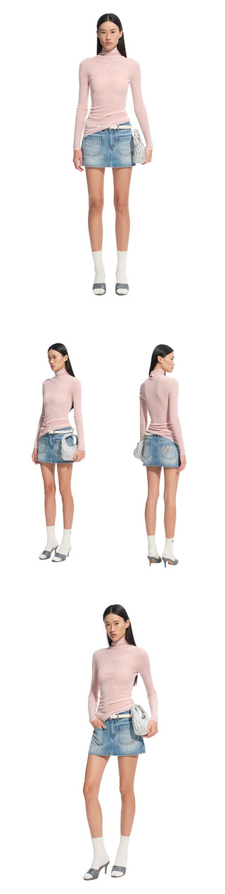 [NAWS] wool turtleneck top