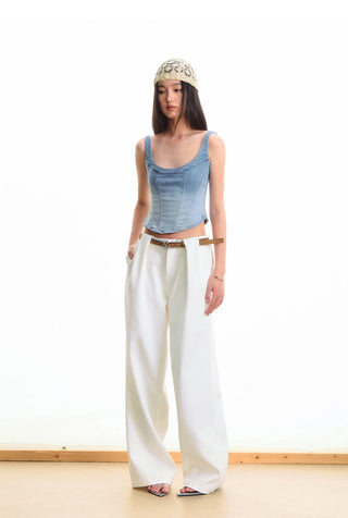 [NAWS] pleated suit pants