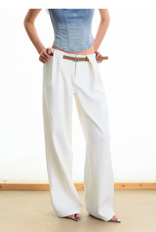 [NAWS] pleated suit pants