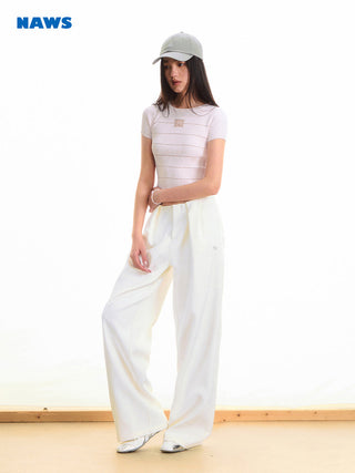 [NAWS] pleated suit pants