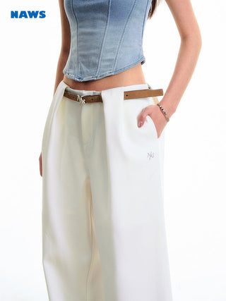 [NAWS] pleated suit pants