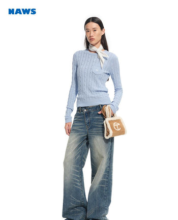 [NAWS] cashmere knit top