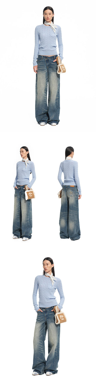 [NAWS] cashmere knit top