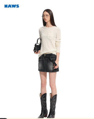 [NAWS] cashmere knit top