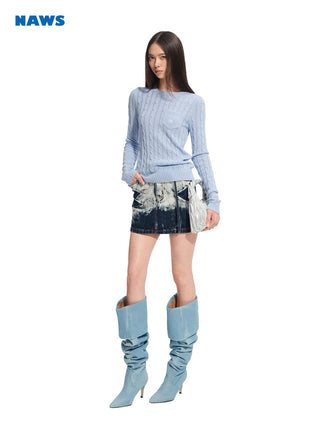 [NAWS] cashmere knit top