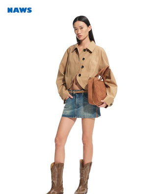 [NAWS] raglan short coat