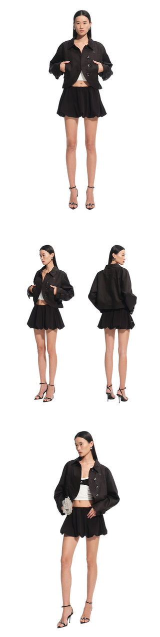 [NAWS] raglan short coat