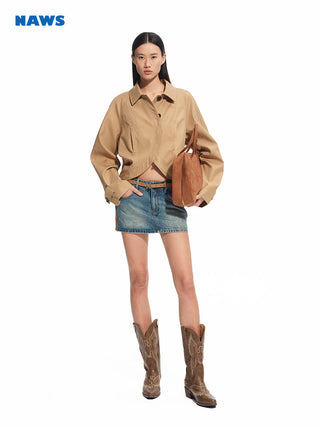 [NAWS] raglan short coat