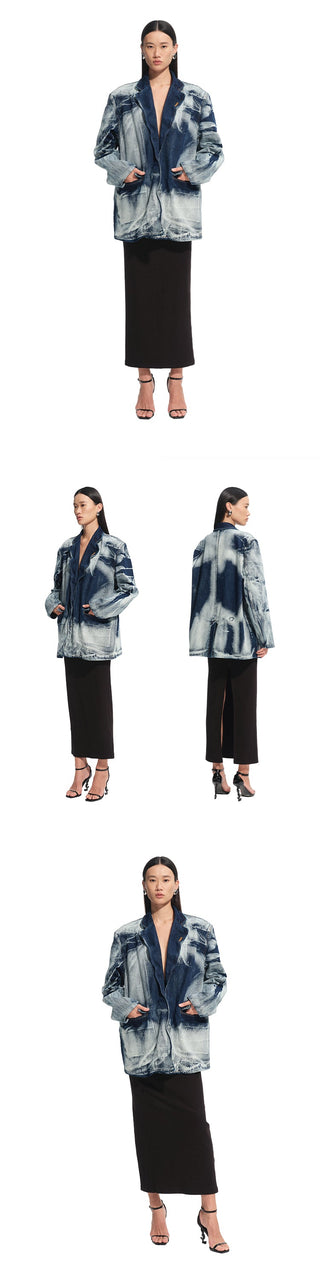 [NAWS] denim loose coat