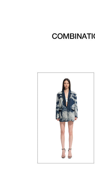 [NAWS] denim loose coat