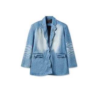 [NAWS] denim baggy coat