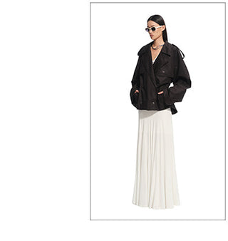 [NAWS] trench mid-length coat