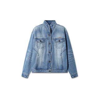 [NAWS] denim baggy coat