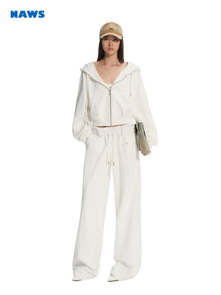 [NAWS] denim hoodie top