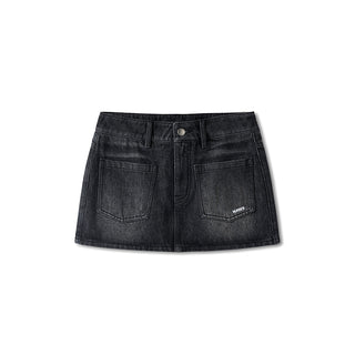 [NAWS] denim straight skirt