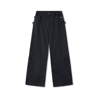 [NAWS] wide-leg work pants