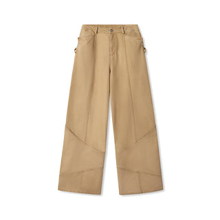 [NAWS] wide-leg work pants