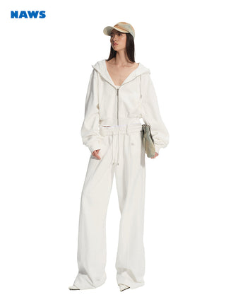 [NAWS] denim wide sweatpants