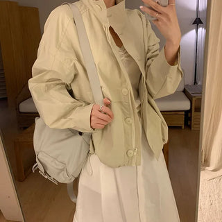 Oversized Blouson Jacket