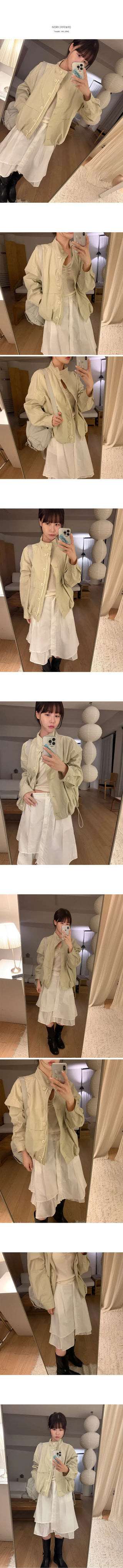 Oversized Blouson Jacket