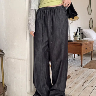 Straight Denim Pants