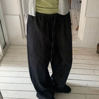 Straight Denim Pants