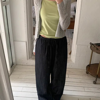 Straight Denim Pants