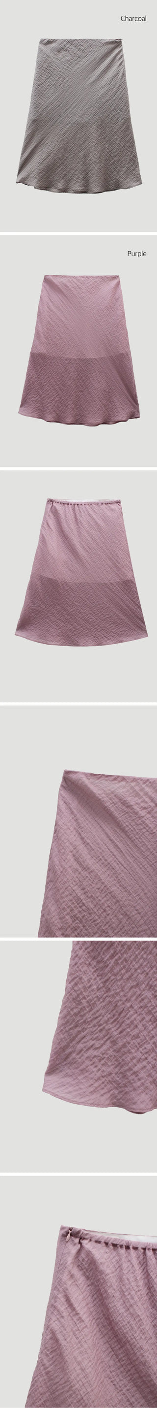 Check Midi Skirt