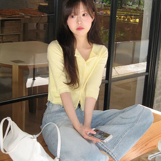 Sleeve Knit Cardigan