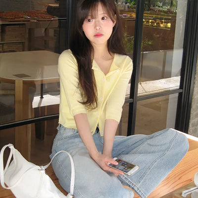 Sleeve Knit Cardigan
