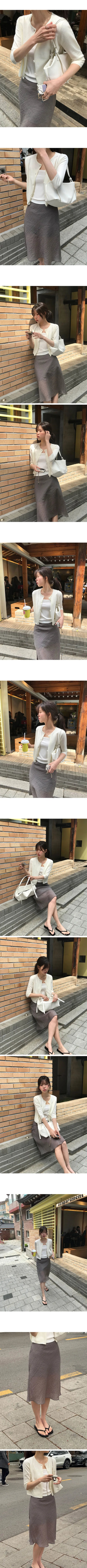 Sleeve Knit Cardigan