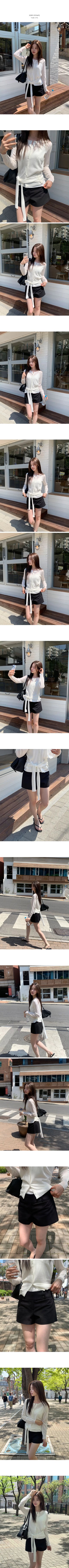 Tie Knit Cardigan