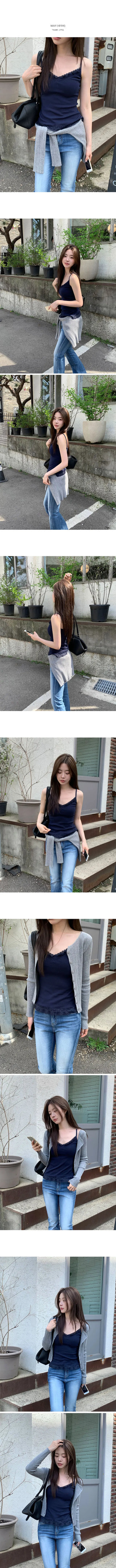 Lace Sleeveless Top