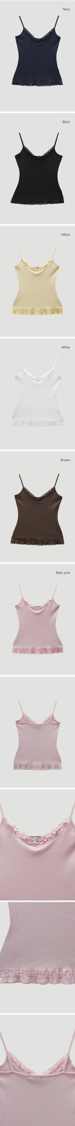 Lace Sleeveless Top