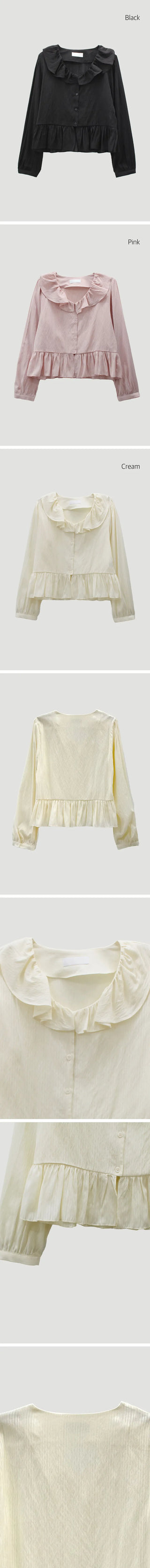 Frill Neck Blouse
