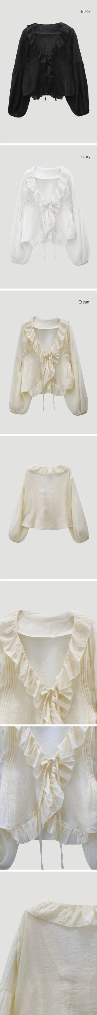 Lace Strap Blouse