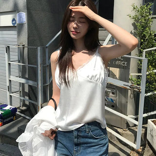 Silk Lace Sleeveless