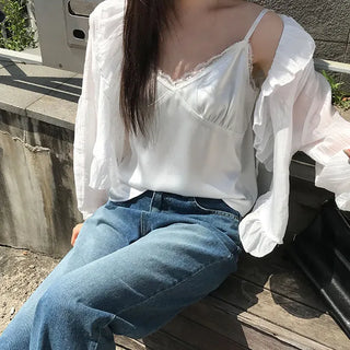 Silk Lace Sleeveless