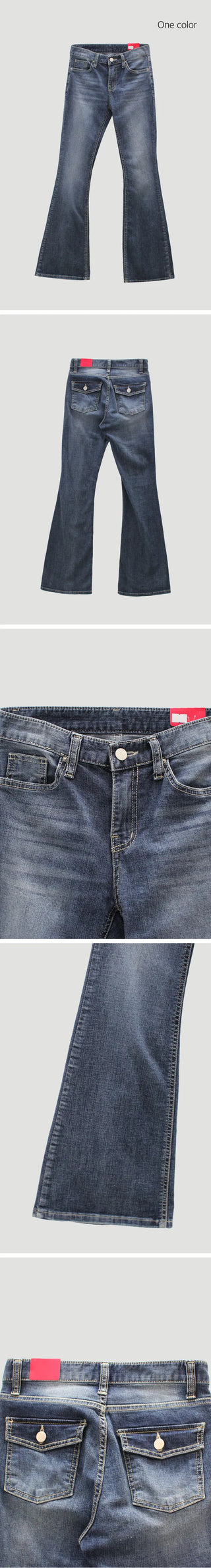 Bootcut Denim Pants