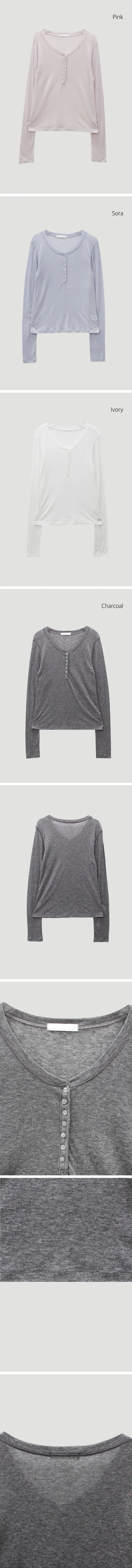 Henley Long Sleeve Tee
